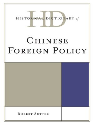 cover image of Historical Dictionary of Chinese Foreign Policy